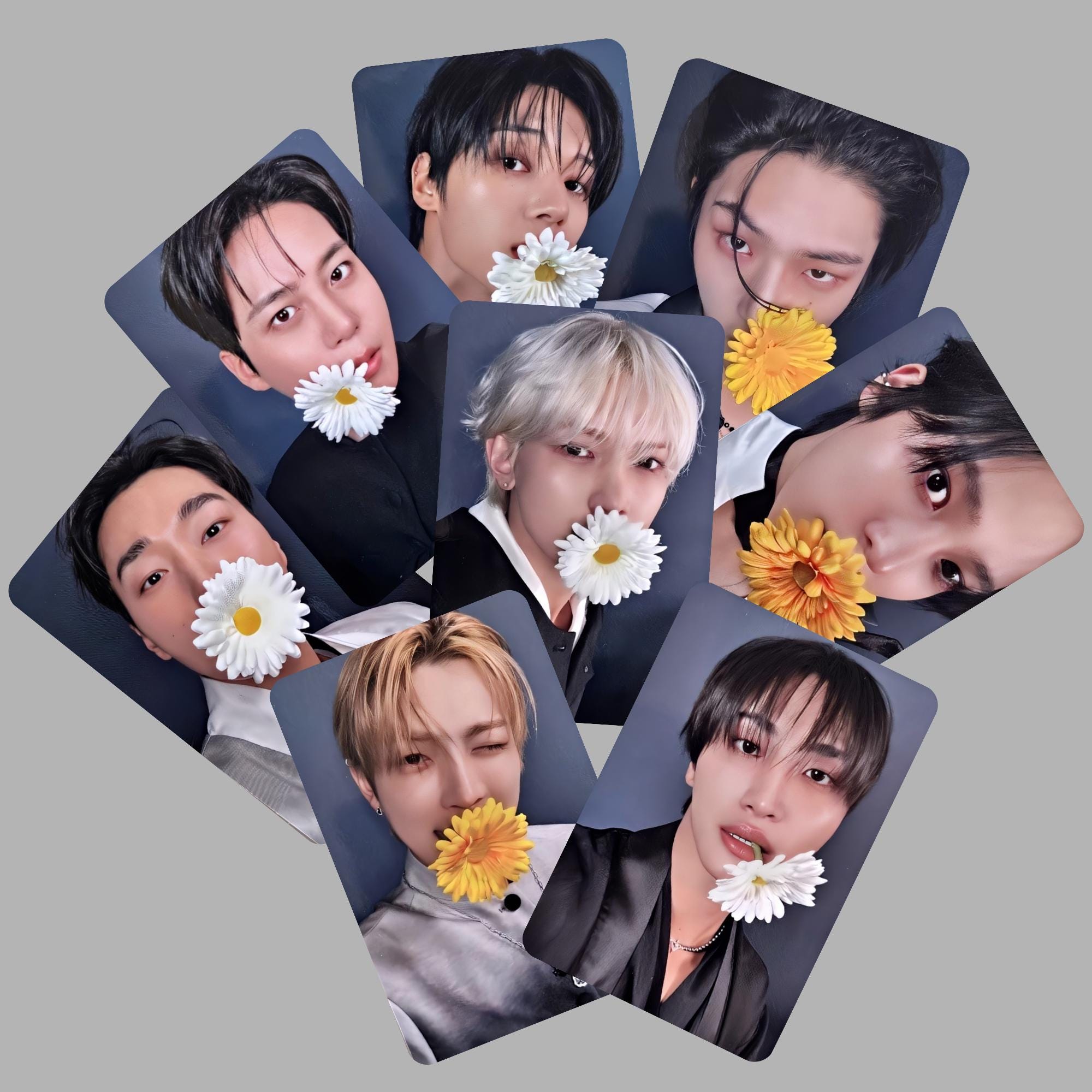 Ateez Golden Hour Pt 4 AM Pob Photocards Flower Vers -preorder - Etsy