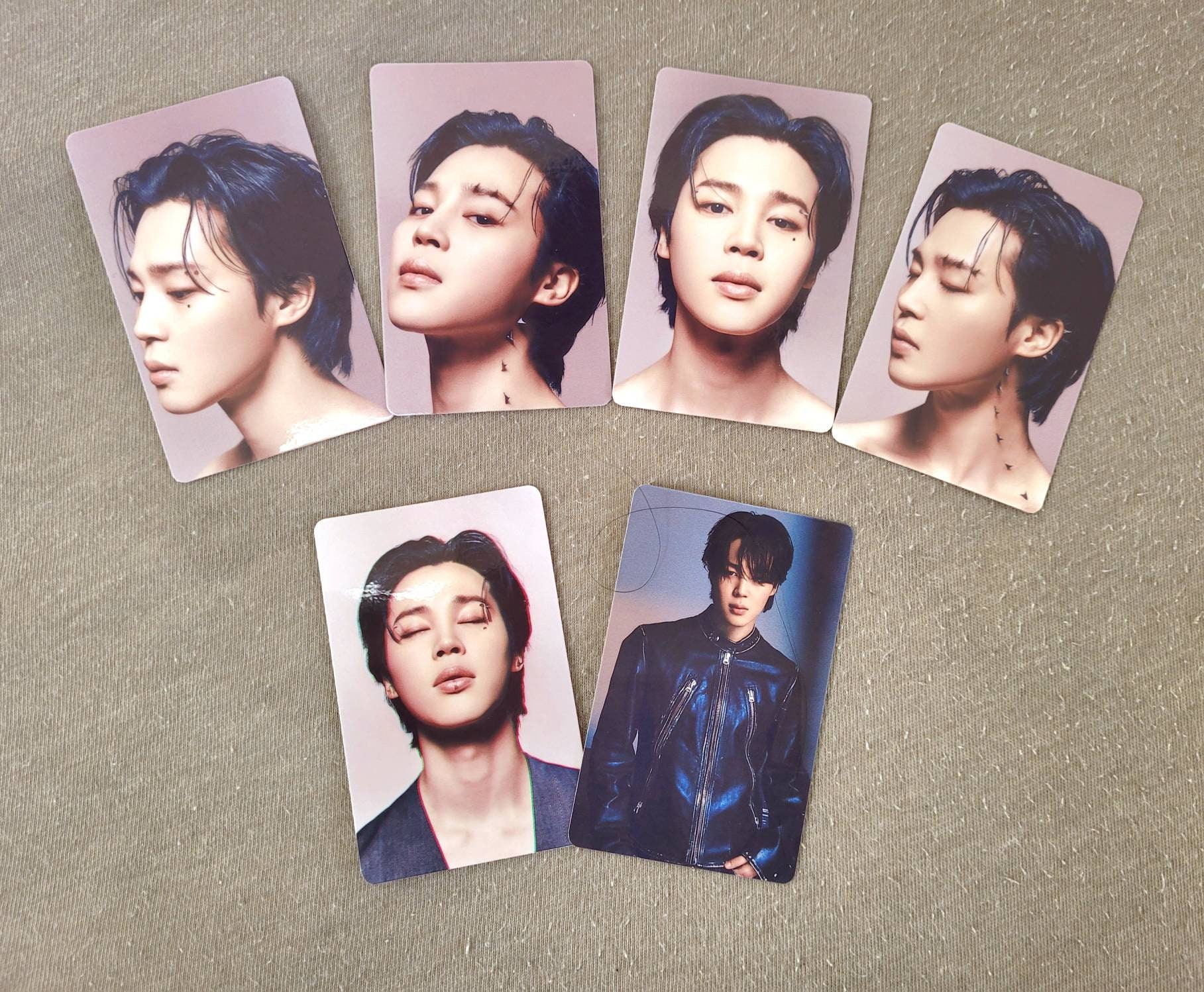 BTS Jimin Face Photocard Sets Etsy