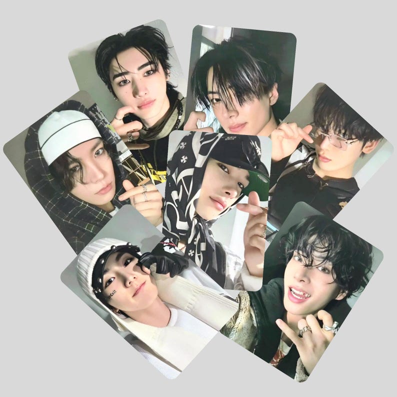 K-Pop Photocards Luckydraw Set