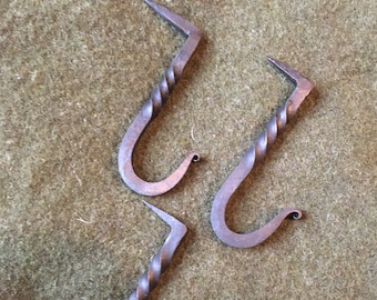 Hand Forged Nail Hook