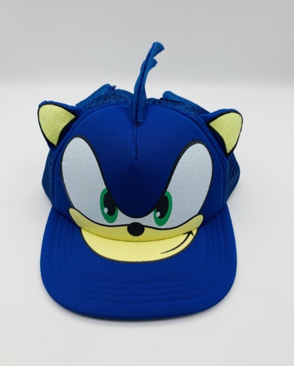 Sonic The Hedgehog Adjustable Baseball Cap Hat Video Game Etsy