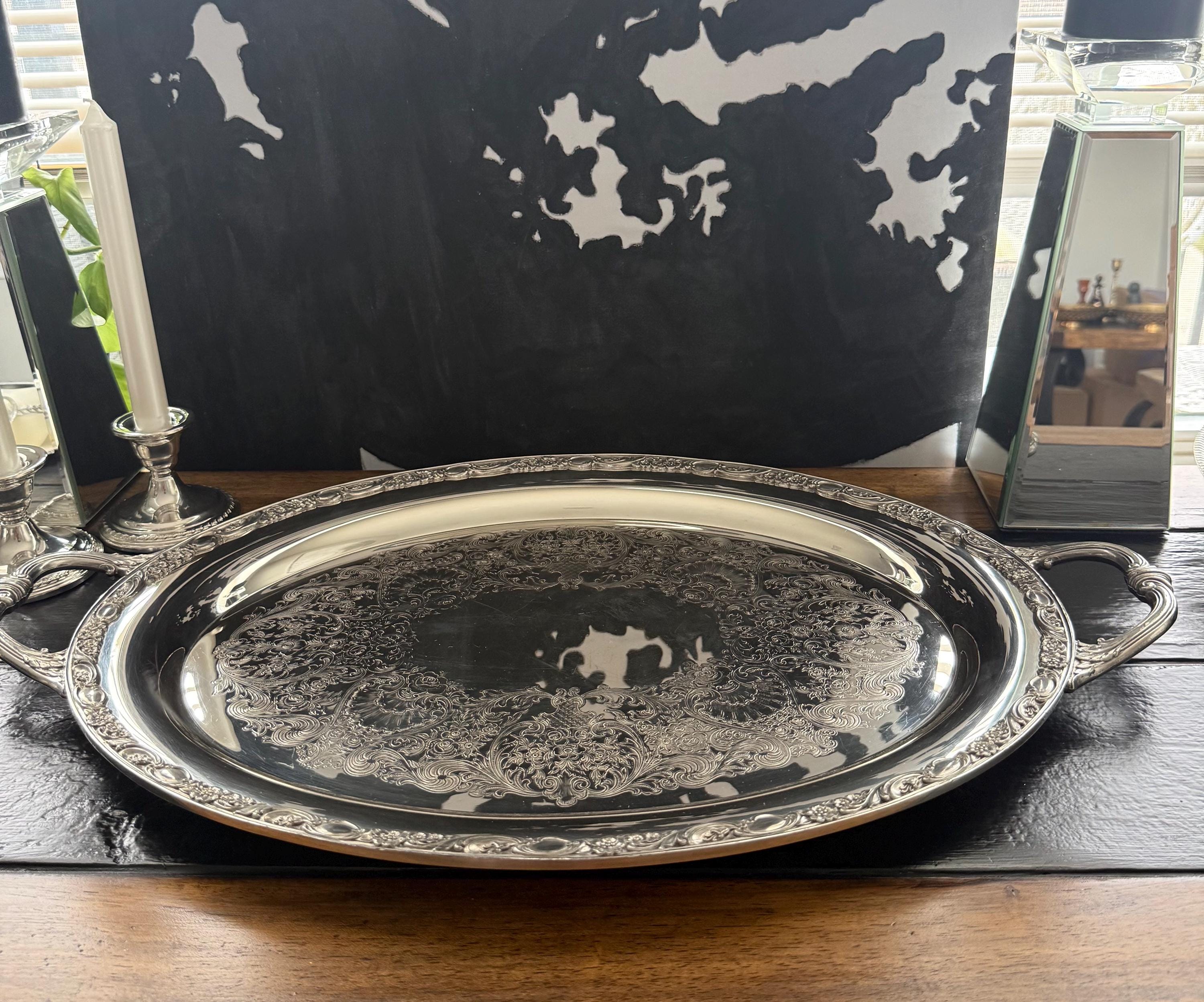 International Silver Tray - Etsy