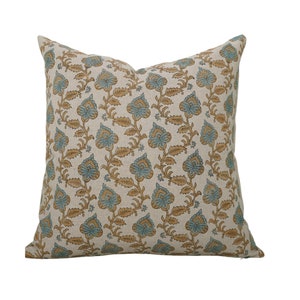 Linen fabric, Cozy Cushion Cover, Premium Pillow Cover, boho decorative cushion, decorative cushion cover for living room - MADHUBALA