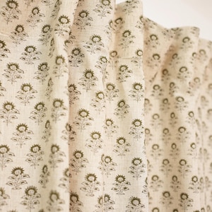 Tende in lino sussurrante, tende in velluto di lusso, tende Boho Bliss, tende Farmhouse Grace, tende Forest Whisper, accoglienti - FAB - BAGRU BUTI