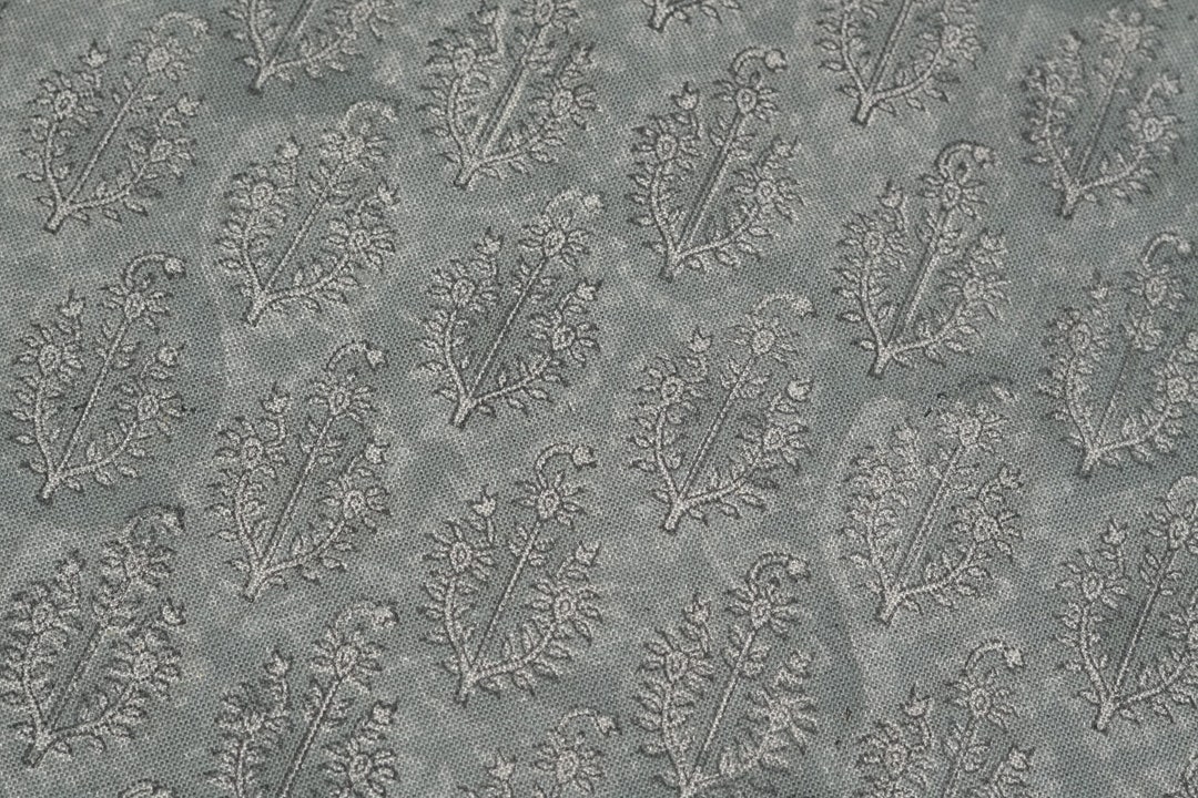 NEEL GAGAN Block Print Fabric Handloom Linen Fabric Etsy