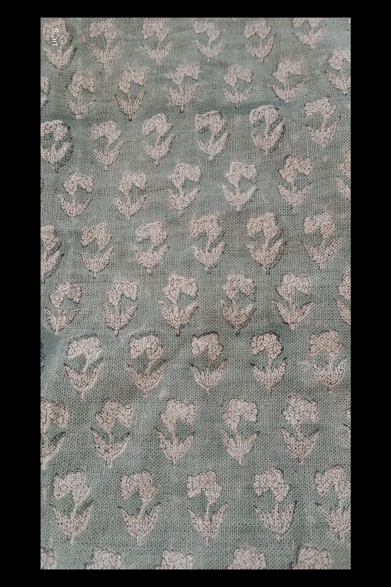 Rustic thick linen fabric, Indian floral art for stylish pillows and curtains
Bohemian thick linen fabric, Indian floral block print for tablecloth and napkins, Thick linen floral print fabric, Indian handmade for chair and living room decor.