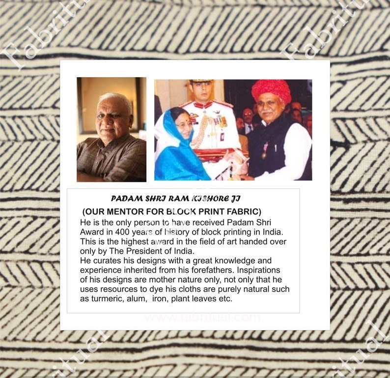 BLOCK PRINT FABRIC Indian Block Print Fabric by the Yard - Etsy