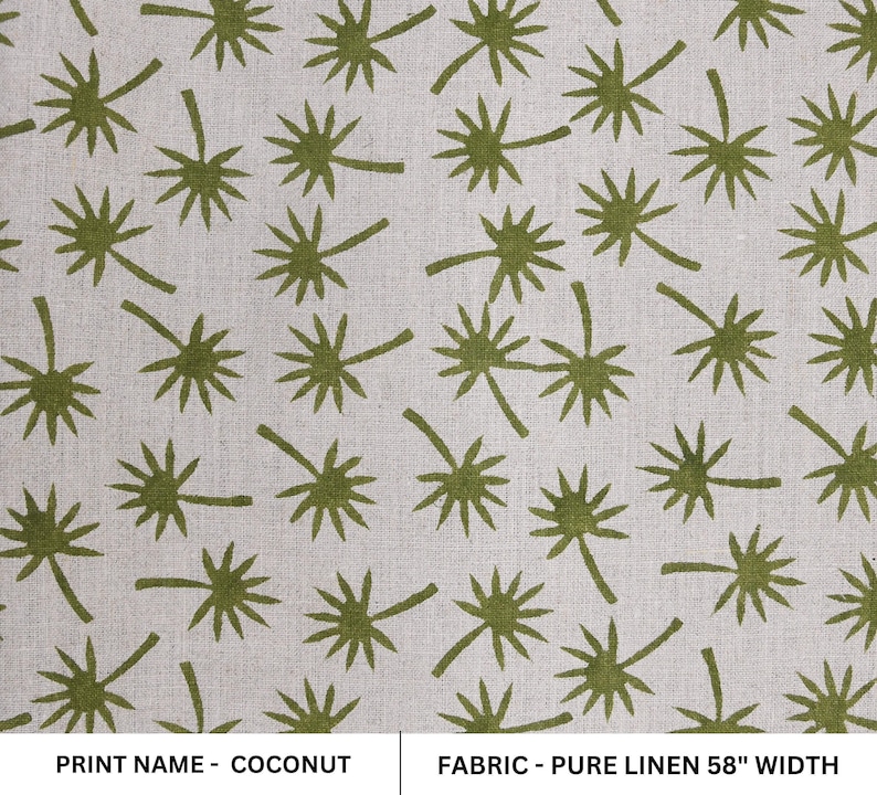 Medium Weight Linen Fabric for Chair Covers and Throw Pillows by Fabritual
58-Inch Block Print Linen for Living Room and Dining Textiles by Fabritual
Fabritual Pure Linen Fabric for Handmade Curtains and Kitchen Linens, Printed Cotton Linen for Lampshades, Bed Linens, and Table Runners by Fabritual, 58” Cotton Linen with Block Prints for Pillow Shams and Drapes by Fabritual.