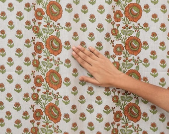 Linen Sheer Curtains – Floral Farmhouse Decor for Cafe, Kitchen & Bedroom