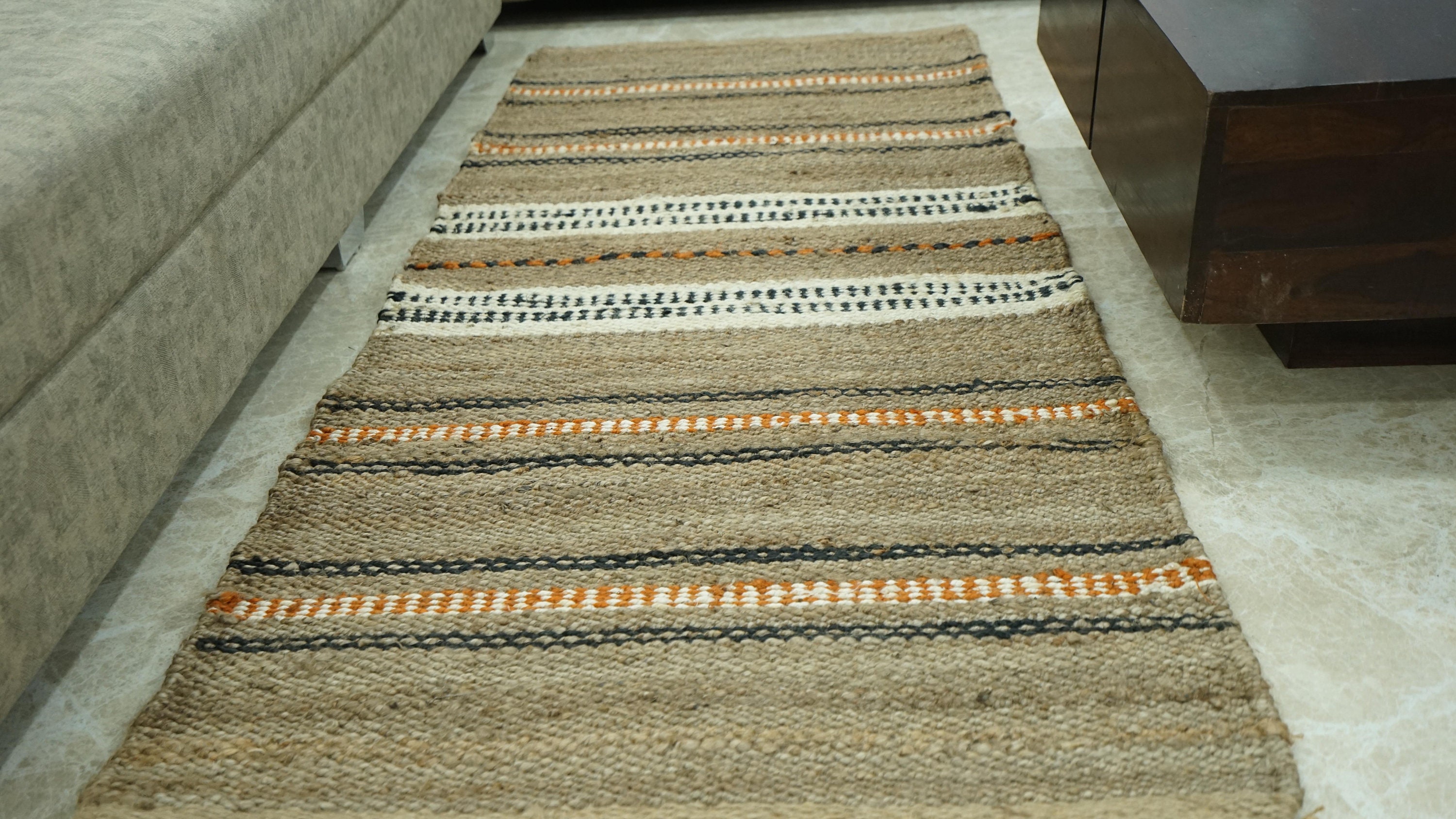 Indian Custom Size Jute Runner Rug Handmade Jute Runner Etsy UK