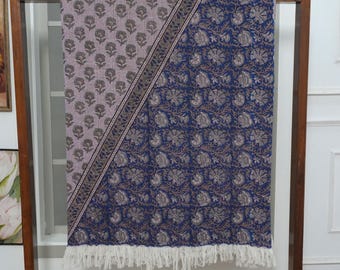 Chevron Woven Throws—Hand-Block Tapestry Fabric Vintage Home Decor Blankets, Ideal for Bed Sheets & Quilts