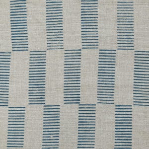 ZEBRA CROSSING- Printed Linen Fabric, Thick Blockprint Fabric , Home Decor, Curtains, Pillow Covers , Sold By The Yard