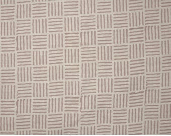 Block Printed Linen Blend Fabric Curtains And Cushion Cover Linen Fabric For Drapery And Pillow Indian Linen Fabric - CHAUSAR