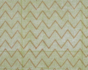 Hand Block Print Linen Fabric For Living Room Table Cover, Napkins, Bedroom Window Curtains Home Decor Pillow Cover - FAB-WAVE
