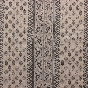 BLUMENTASCHE || Block Print Leinenstoff für Home Decor -