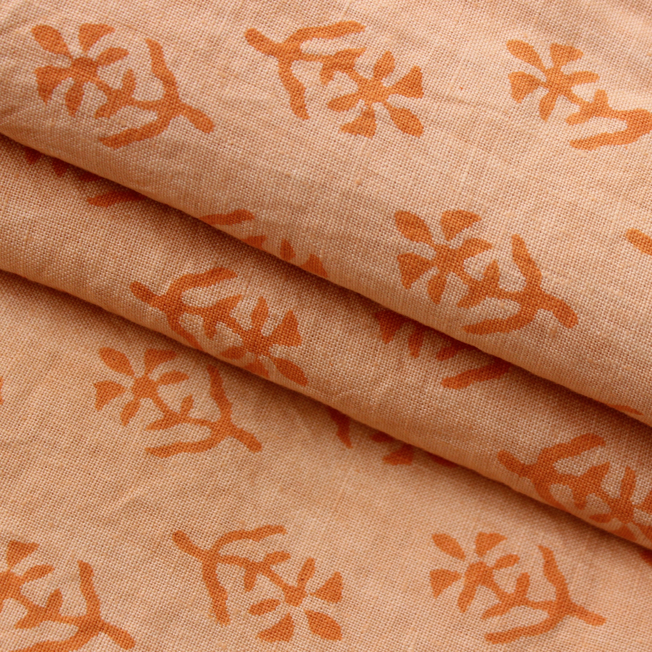 Floral Block Print Linen Fabricclothing Linen Fabric by the Etsy