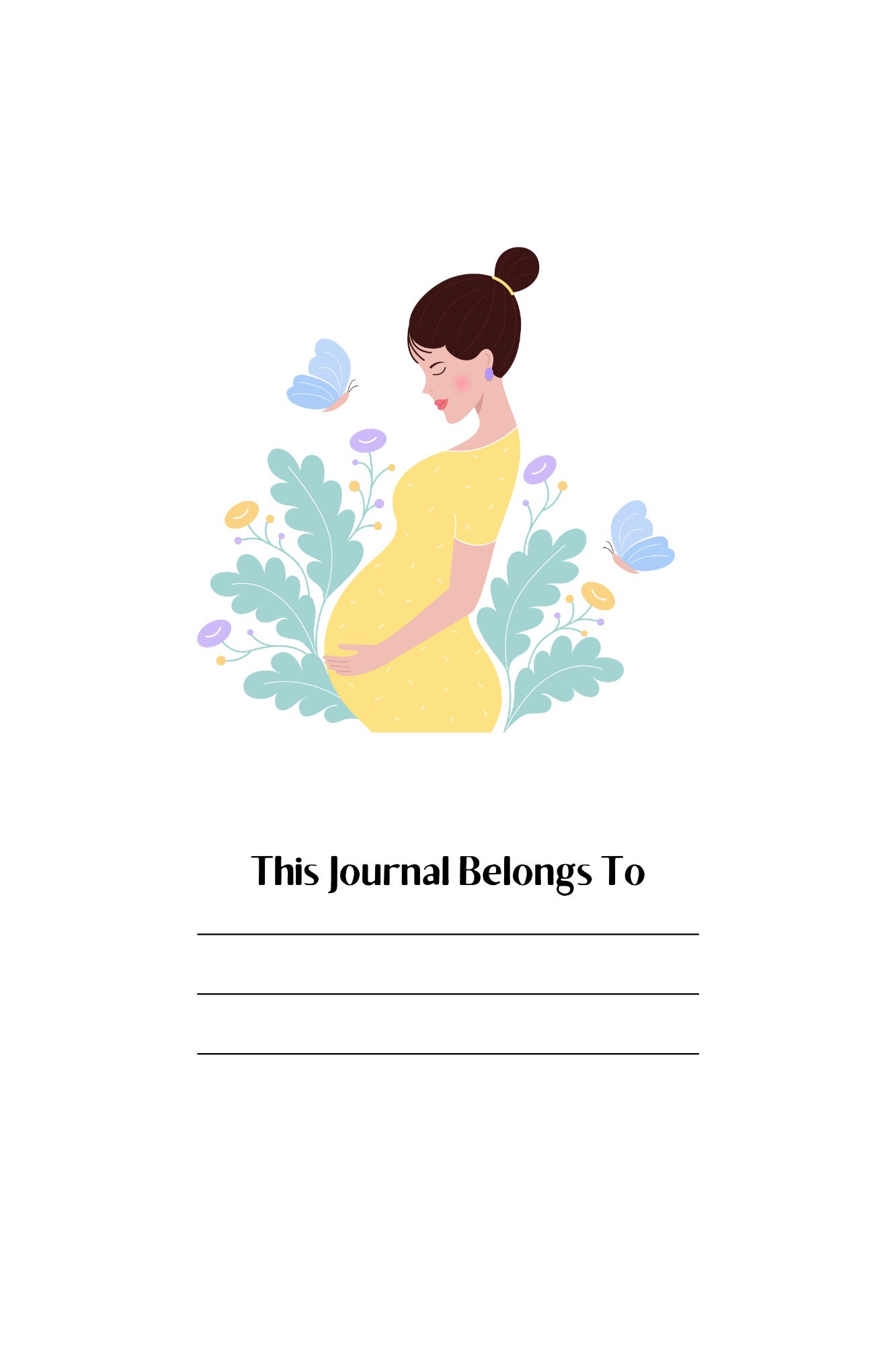 Pregnancy Journal Printable PDF Weekly Update Memory Book Mommy Kit - Etsy