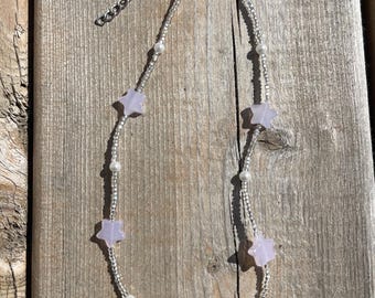 Handmade Beaded Star Choker