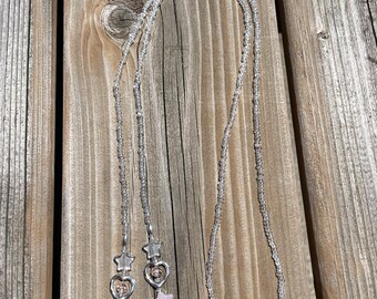Beaded Celestial Wrap Necklace