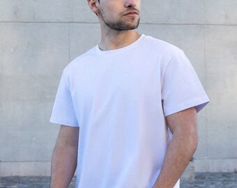 White Hemp T-Shirt, Soft, Comfortable, Eco-Friendly