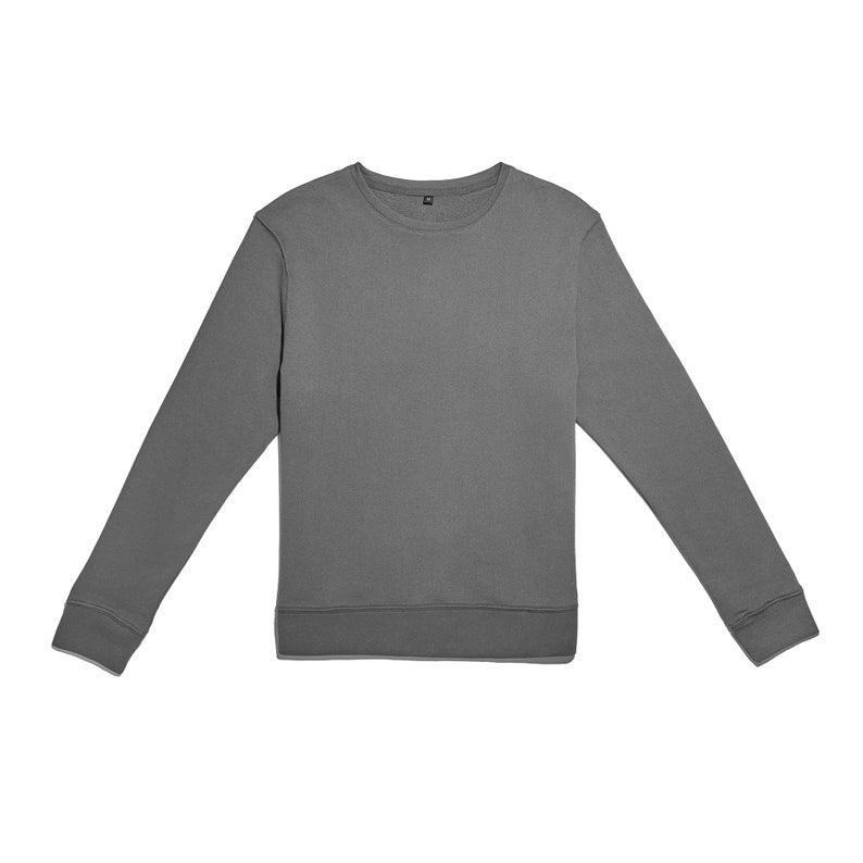 Gray Hemp Sweatshirt Product Front