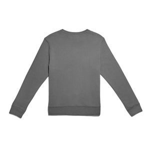 Gray Hemp Sweatshirt Product Back