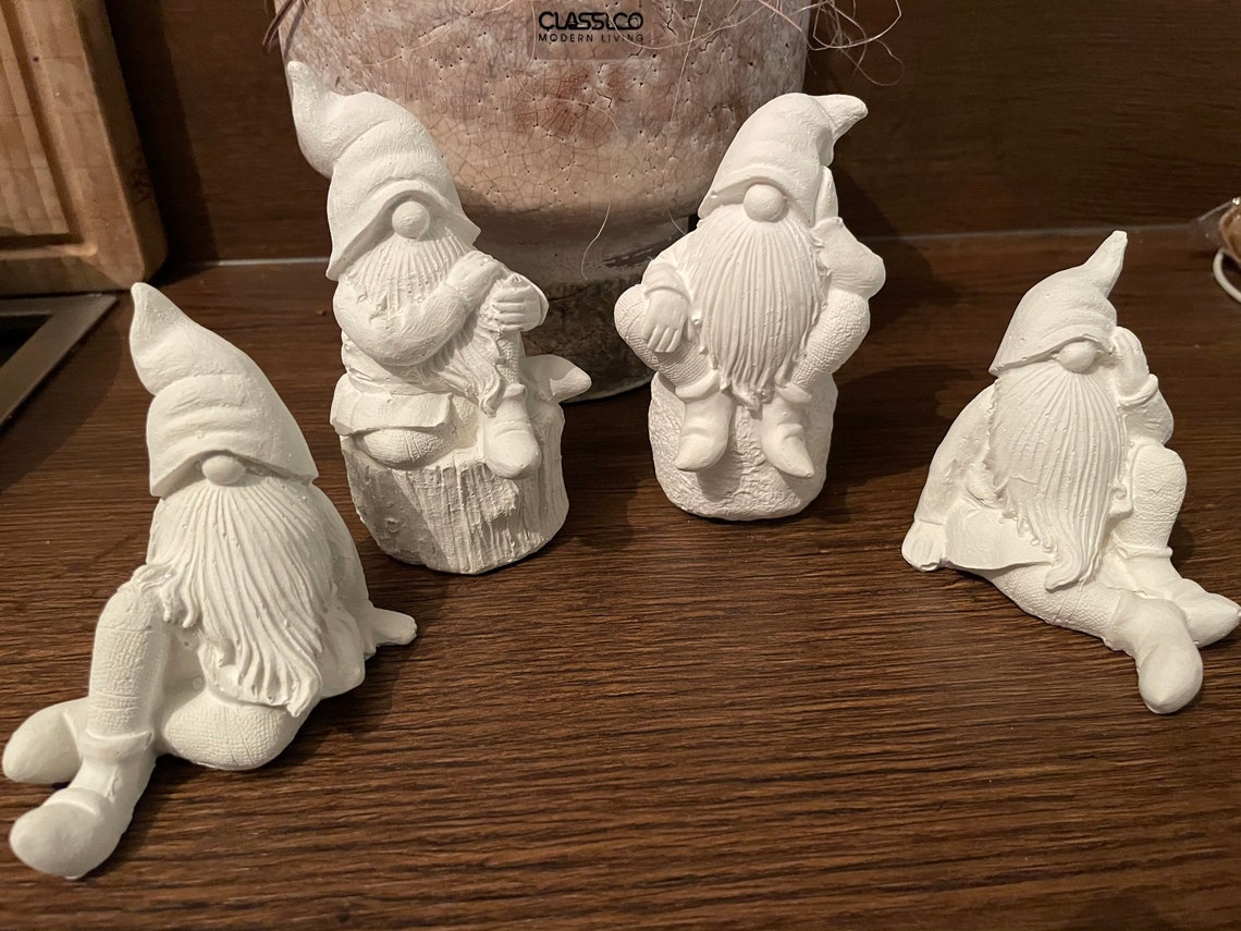 Concrete casting latex shape Mold Wichtel Gnome Toget Goblin Etsy