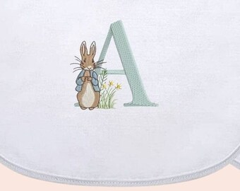 Embroidered Baby Toddler Bib Gift for Baby Shower