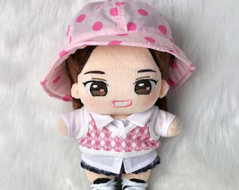 K-pop Jennie BlackPink Plush Doll – Handmade + Casual Outfit | Fanstore