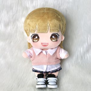 K-pop Lisa BlackPink Plush Doll – Handmade + Casual Outfit | Fanstore