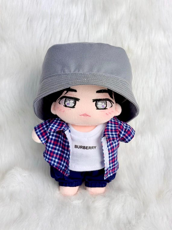Min Yoongi Suga BTS Plush Doll 20cm Arirang Plush Kpop Idol