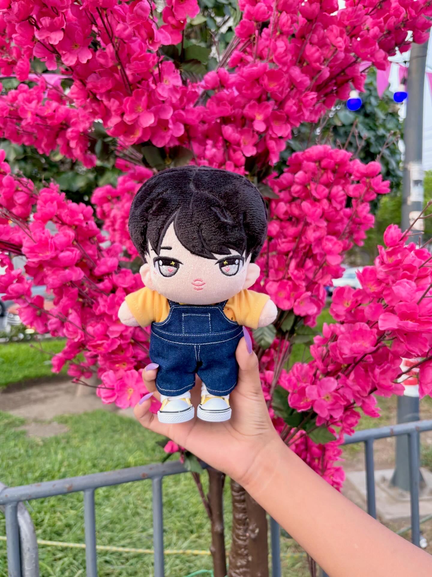 BTS Park Jimin Plush Doll 20cm Plush Kpop Idol Handmade Korean