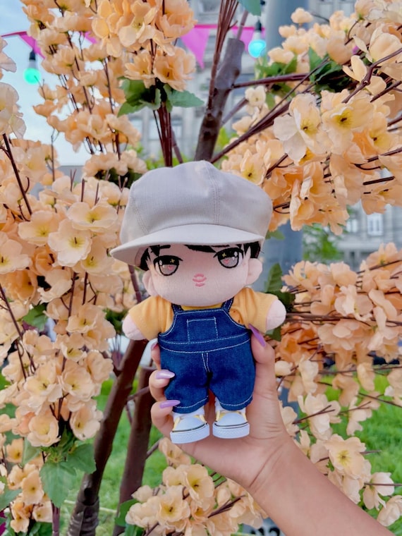 BTS Park Jimin Plush Doll 20cm Plush Kpop Idol Handmade Korean