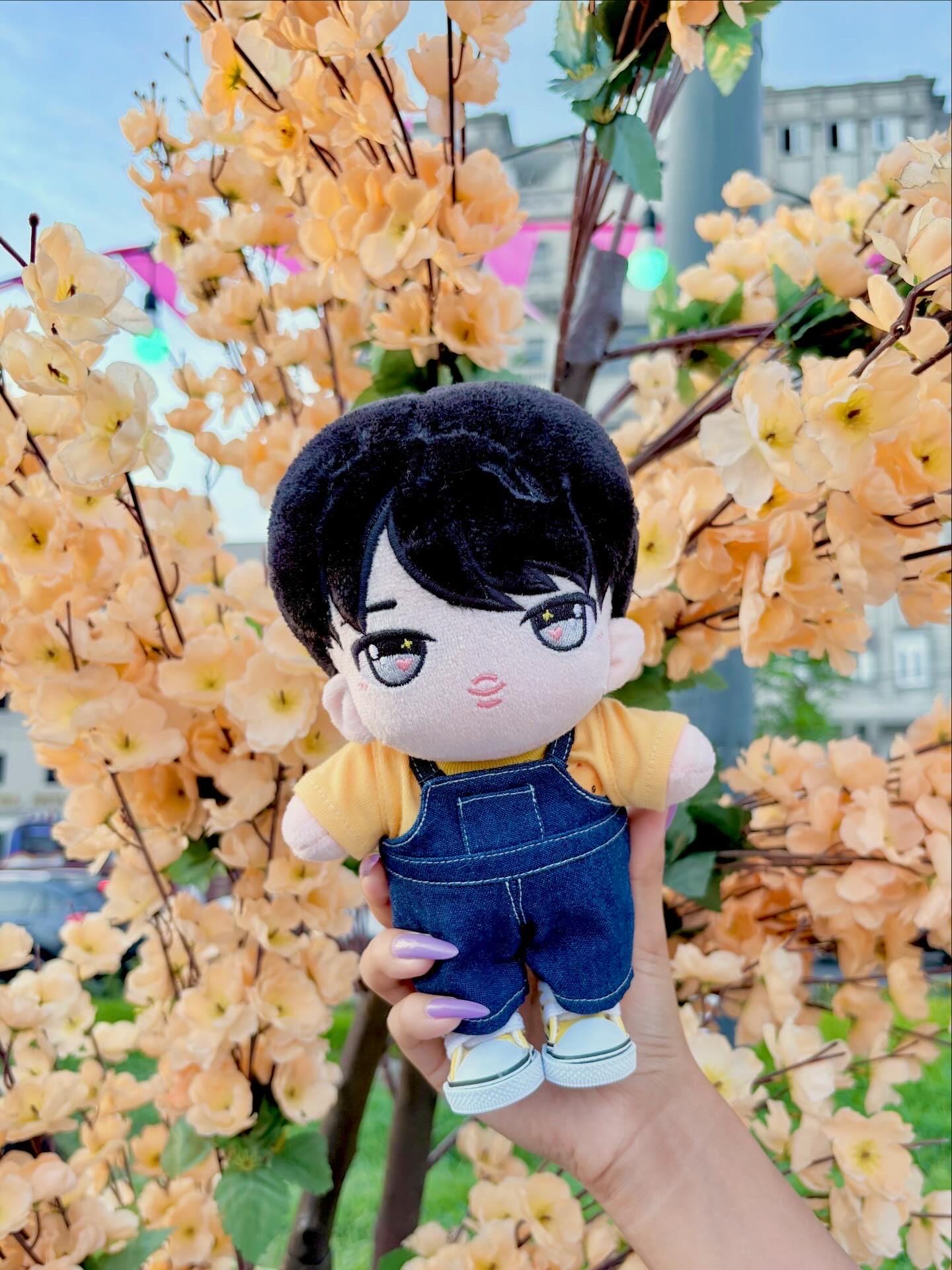 BTS Park Jimin Plush Doll 20cm Plush Kpop Idol Handmade Korean
