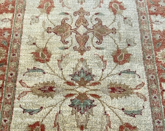 3.1x5 Rug Turkish Rug - Area Rug - Persiani Large Rug - Vintage Oushak Rug - Antique Rug - Wool Rug - Oriental Boho Rug Rustic Rug