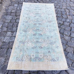 Antique Vintage Persian Rug, Area Rug, Turkish Rug, 3.1x6.6 Feet Rug, Persian Floor Rug, Hand Knotted Rug, Persian Oriental rug, No:h992