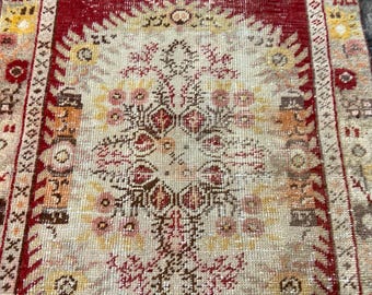 2.7x6 Rug Turkish Rug - Area Rug - Persiani Large Rug - Vintage Runner Rug - Antique Rug - Wool Rug - Oriental Boho Rug Rustic Rug