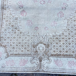 Antique Vintage Persian Rug, Area Rug, Turkish Rug, 3.7x7.2 Feet Rug, Persian Floor Rug, Hand Knotted Rug, Persian Oriental rug, No:h992