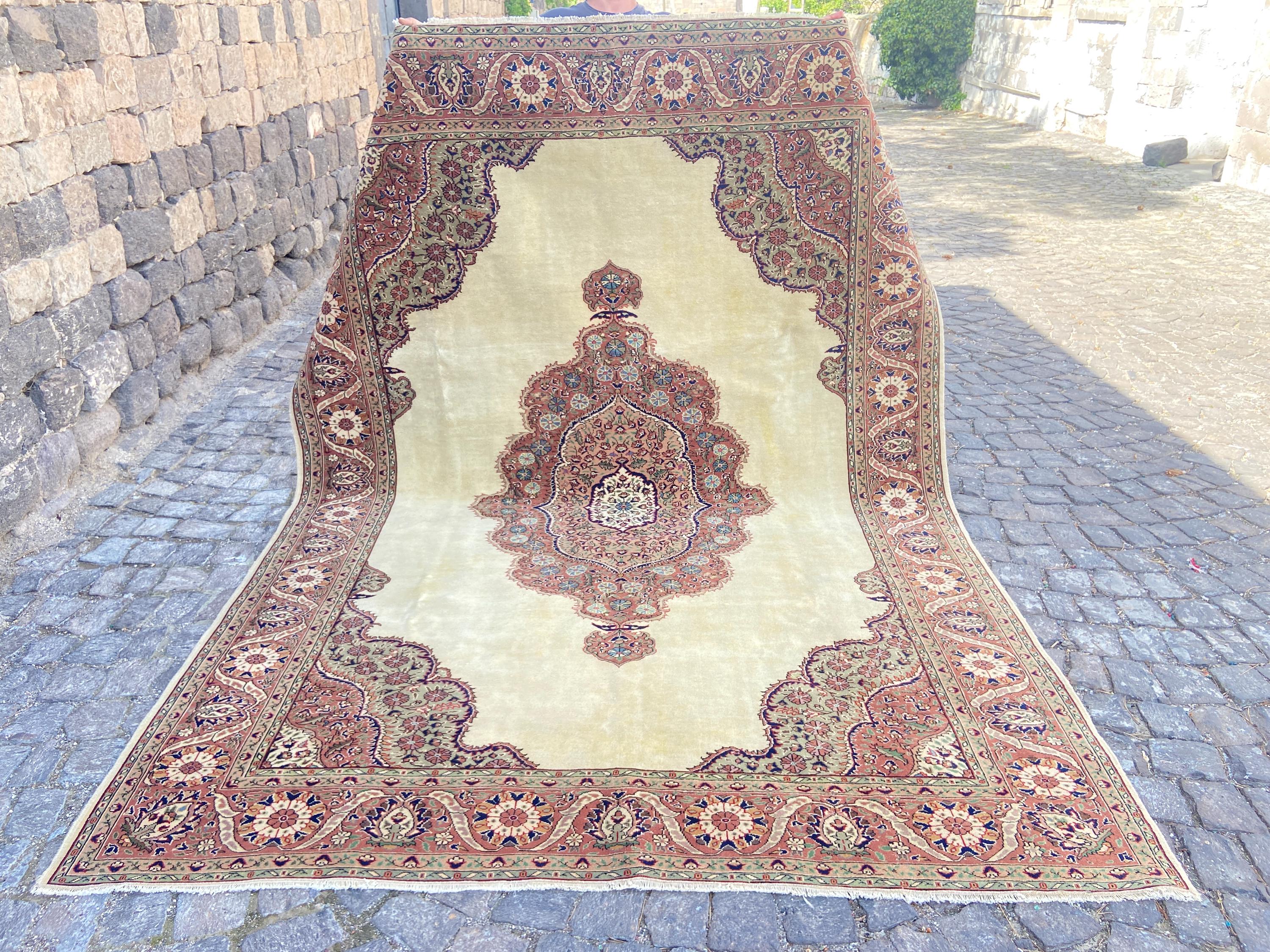 ペルシャ絨毯 - ヴィンテージ トライバル ラグ - 6.9 x 9.8 フィートの