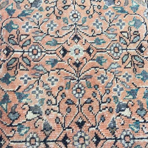 Persian Rug Area rug - Large Rug 5.2x9.1 Ft Rug - Vintage Persian Turkish Rug Floral Rug – Hand Woven Wool Rug Oriental Persian Rugs image 20