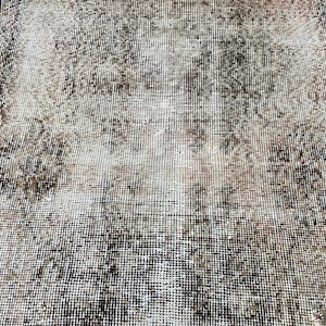 2.9x12.6 Ft Rug Turkish rug Vintage Rug Persiani Rug Runner rug - Aged antique Hallway Rug - Neutral Turkish rug Old Wool Rug Knotted rug image 1