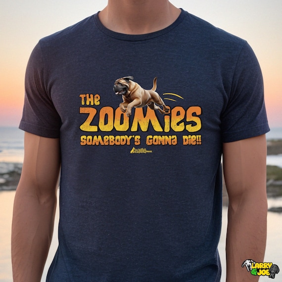 Funny Mastiff Tee Shirt, The Zoomies parody, 80s movie, English Mastiff Top, Mastiff Gift, Bull Mastiff tshirt, Retro 80s movie tee