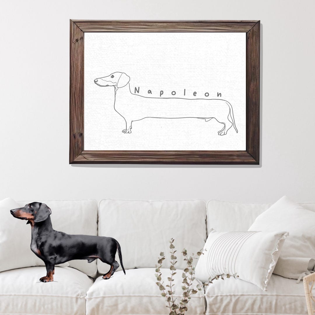 Custom Silly Pet Line Drawing, Badly Drawn Pet Portrait, Dog Caricature ...