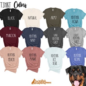 Custom Great Dane Dog Mom T-Shirt, Personalized Dog Name Tee image 6