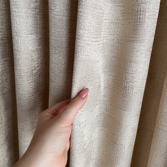 Beige 2024 curtain material