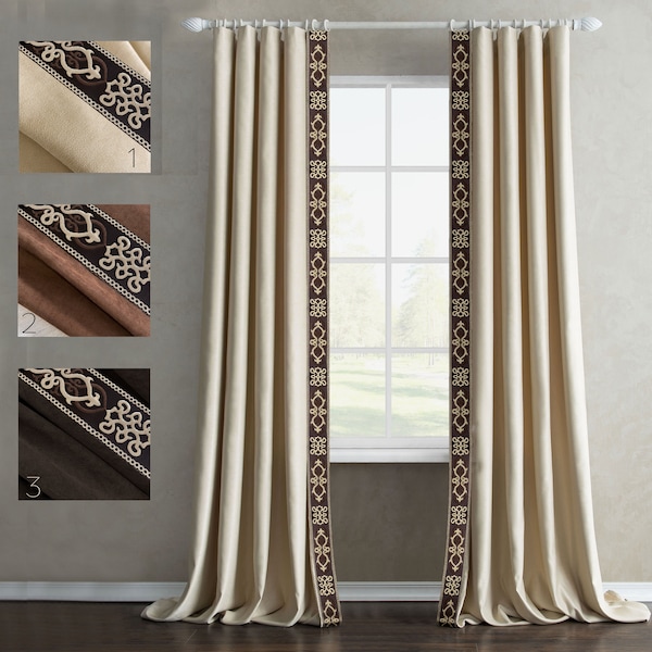 Curtain Border Etsy
