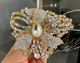 Support de rideau avec strass, Embrasse de rideau à fleurs avec noeuds, Support de rideau scintillant, Parures de fenêtre luxe glamour