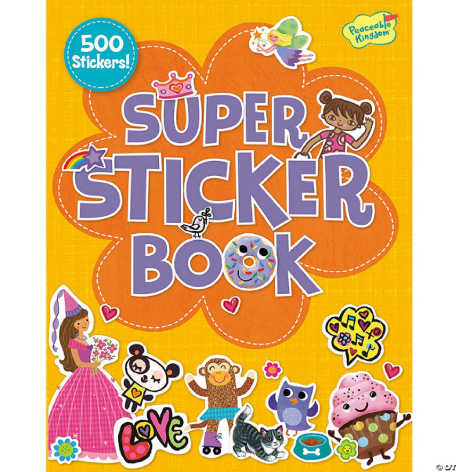 Giant Super Sticker Book 500 Assorted Sticker Collection Etsy
