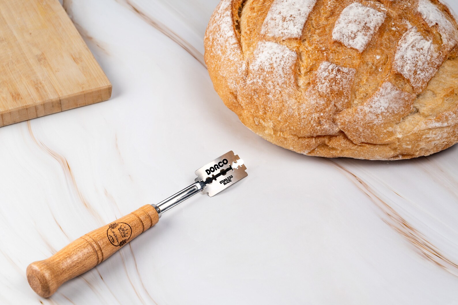 Artisan Bread Scoring Lame Bread Making Tool With Beech Etsy UK
