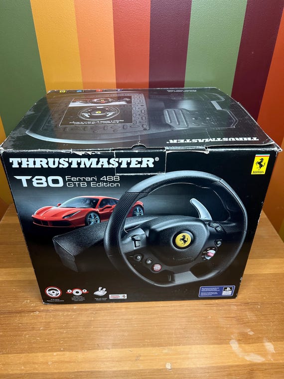 Thrustmaster T80 Ferrari 488 GBT Edition PS4 Playstation 4 Racing